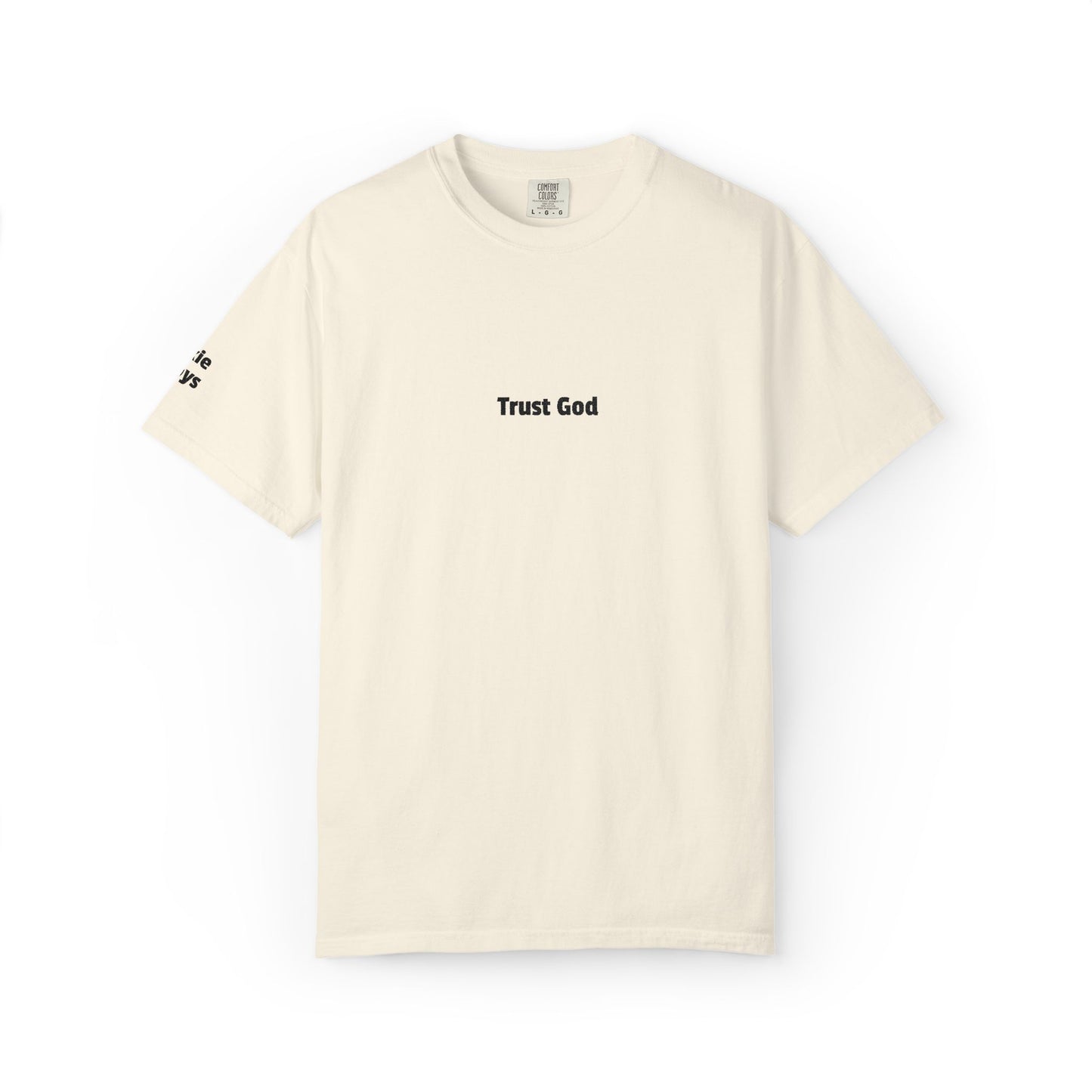 embroidered Trust God Tee