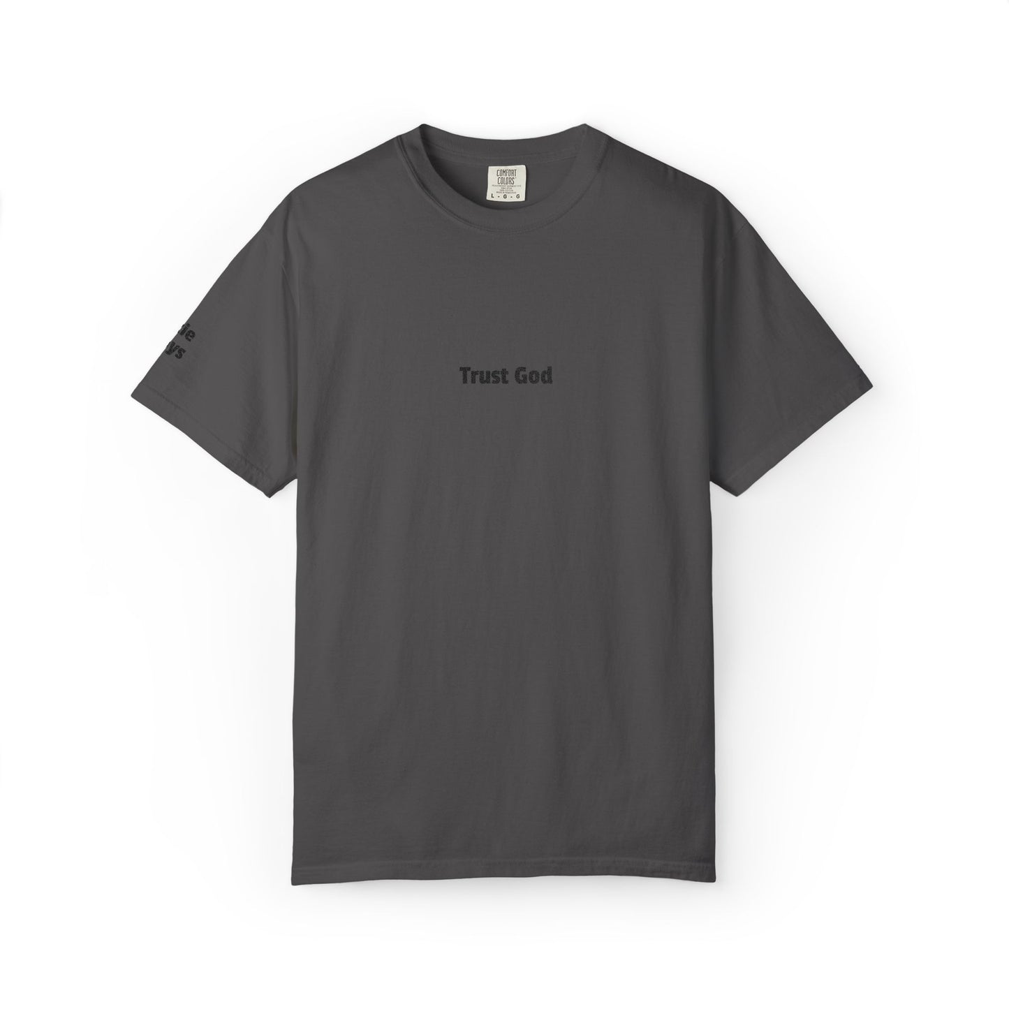embroidered Trust God Tee