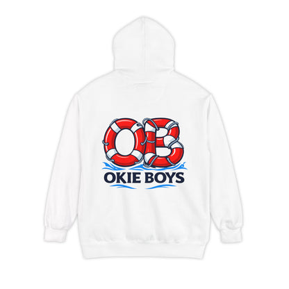 Okie Boys Red White Blue Hoodie