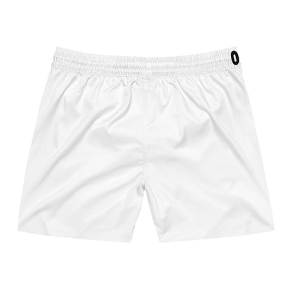 Men's Swim Shorts – "Life's Short Live It!" Casual Beach Trunks