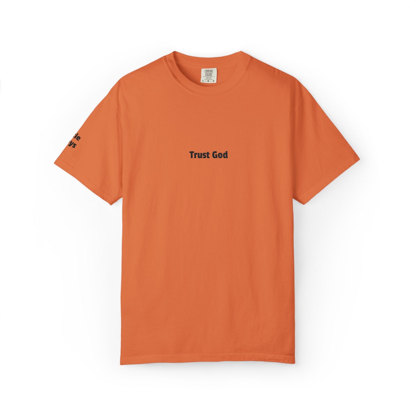 embroidered Trust God Tee